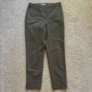 H&M Olive Green Slim Trousers